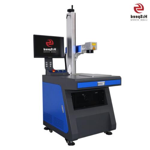 New Desktop Fiber Laser Marking Engraving Machine